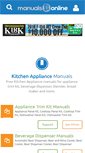 Mobile Screenshot of kitchen.manualsonline.com