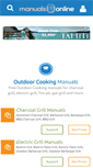 Mobile Screenshot of outdoorcooking.manualsonline.com